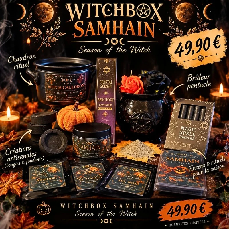 Box de Samhain - Season of the witch - Halloween